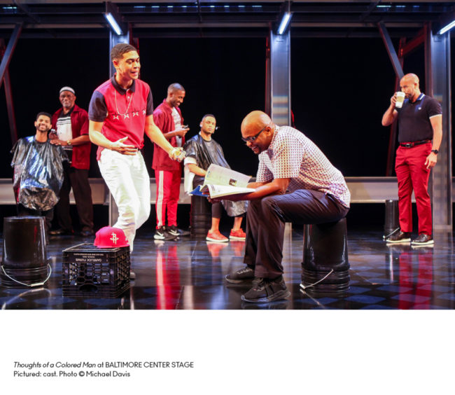 Thoughts of a Colored Man at Baltimore Center Stage. Photo: Michael Davis