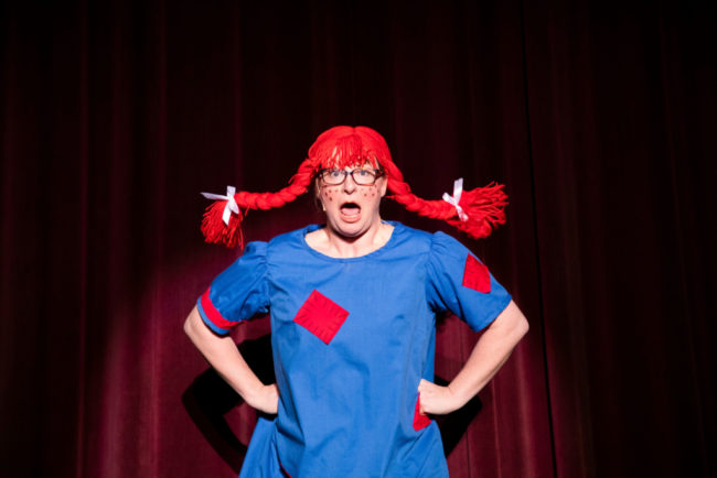 Jen Retterer as Louise in Ruthless! Photo: Shealyn Jae Photography