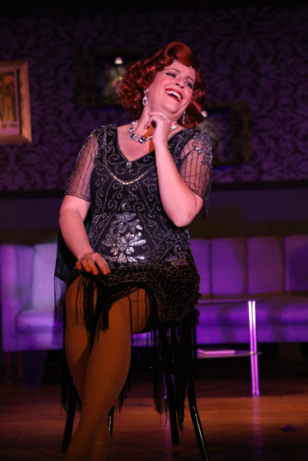 Lisa Pastella as Ginger in Ruthless! Photo: Shealyn Jae Photography