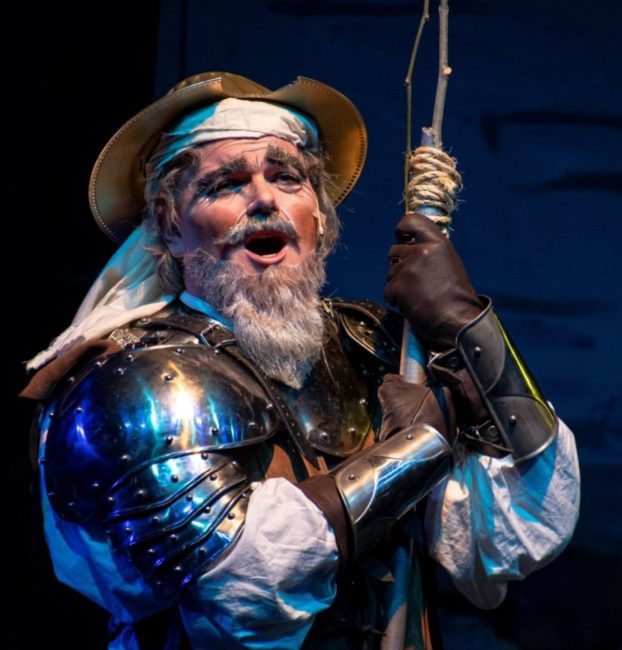 Lance Bankerd as Don Quixote, Man of La Mancha. Photo: Stasia Steuart Photography