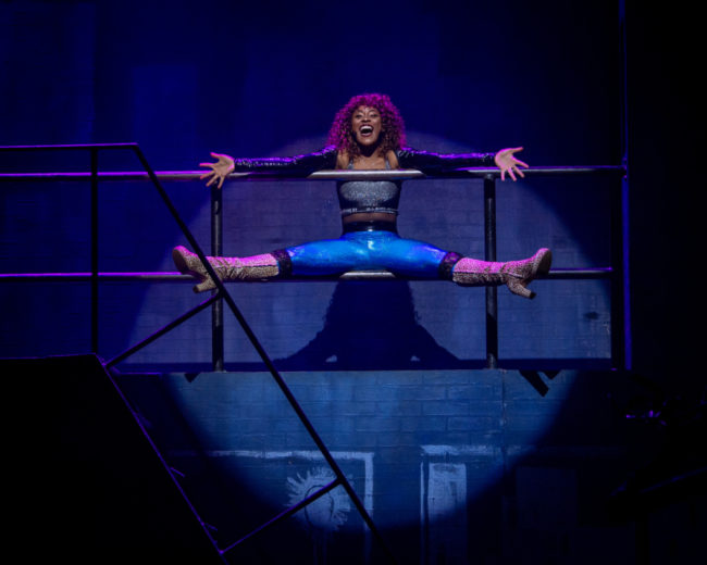 Aiyana Smash as Mimi in Rent. Photo: Amy Boyle