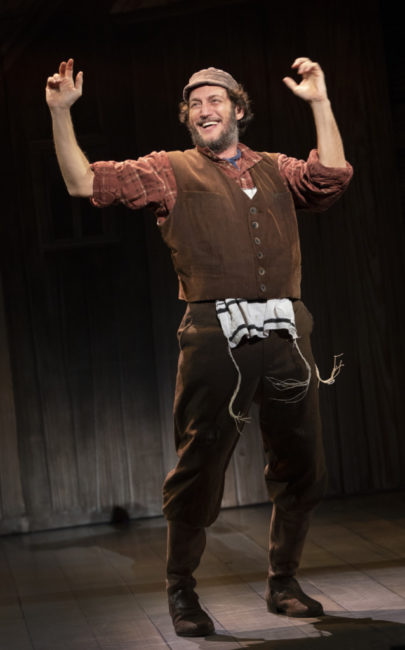 Yehezkel Lazarov as Tevye. Photo: Joan Marcus