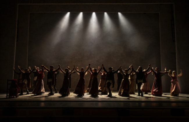 The Cast of Fiddler on the Roof.  Photo by Joan Marcus.