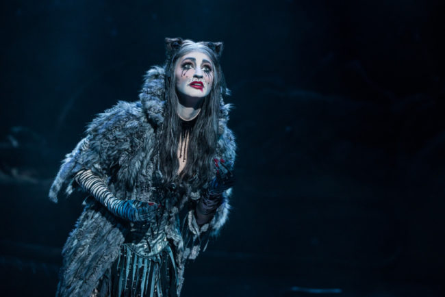 Keri René Fuller as Grizabella in Cats. Photo: Matthew Murphy