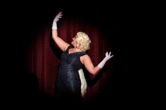 Maddie Bohrer as Lorelei Lee in Gentlemen Prefer Blondes. Photo: Stesia Stuart Photography