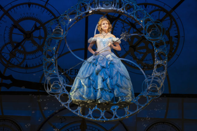 Allison Bailey as Glinda. Photo; Joan Marcus