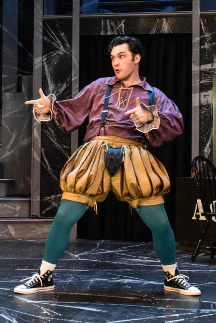 Elliott Kashner in The Complete Works of William Shakespeare Abridged. Photo: Brandon W. Vernon