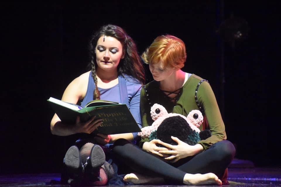 Mallorie Stem (left) as Catherine and Andy King (right) as Theo in Pippin. Photo: Stephanie Hyder