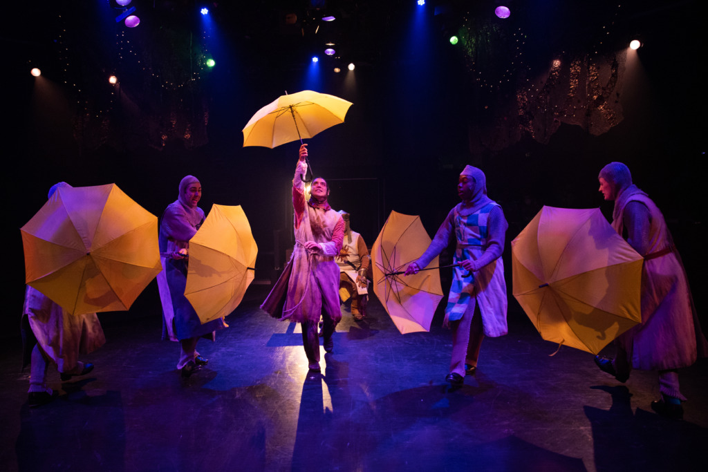 "Always Look on The Bright Side of Life" with Toby's Spamalot. Photo: Jeri Tidwell.