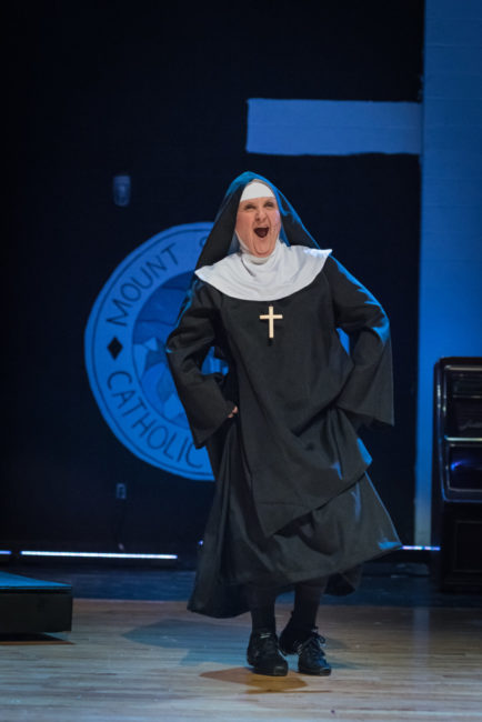 Debbie Brengle as Mother Superior. 📸 Mort Shuman