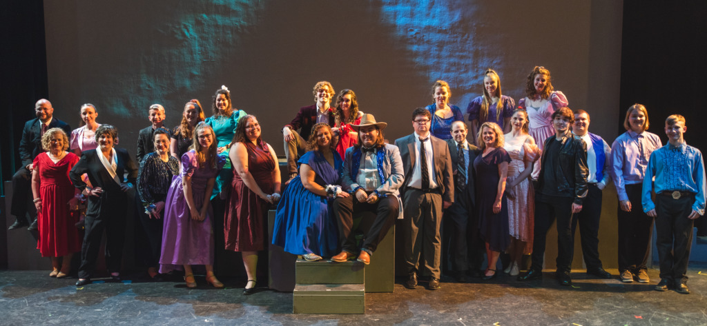 The cast of Footloose at Phoenix Festival Theatre. Photo: Matthew Peterson
