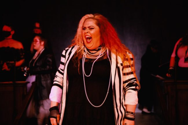 Siobhan Beckett as Florence Vassy in Chess at Third Wall Productions. 