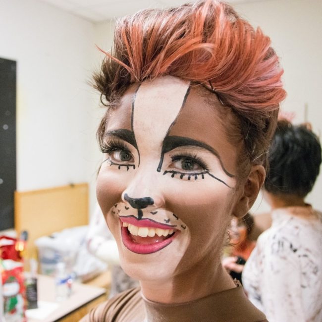 Vera Roell in the 2016 production of Cats. 