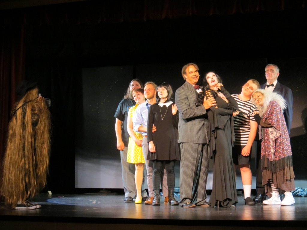 The Addams Family at Tidewater Players 📷 Cathy Herlinger