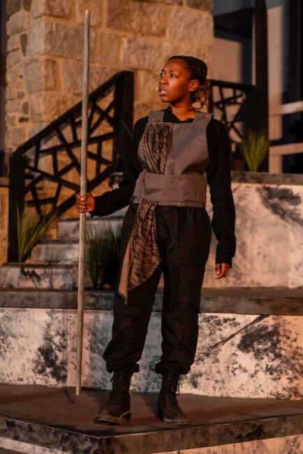 Lauren Jackson as Banquo in Macbeth 📷 Kiirstn Pagan Photography