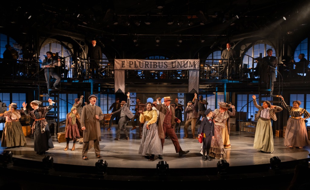 The cast of Ragtime at Signature Theatre. 📷 Christopher Mueller