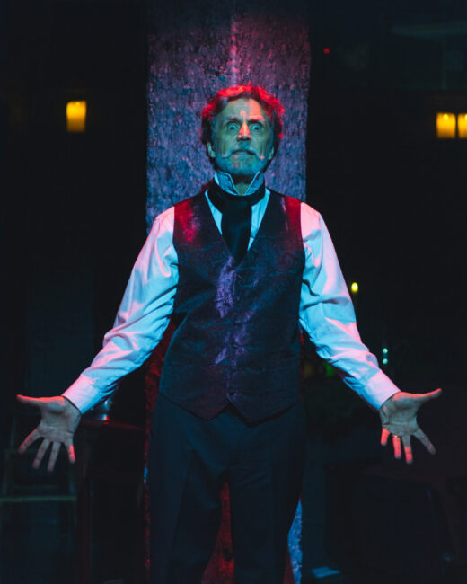 Phil Gallagher in A Christmas Carol at Spotlighters Theatre 📷 Matthew Peterson