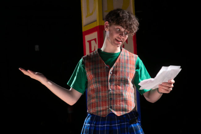 Teagle Walker as Daisy in Baby with the Bathwater at Spotlighters Theater📷 Shealyn Jae Photography