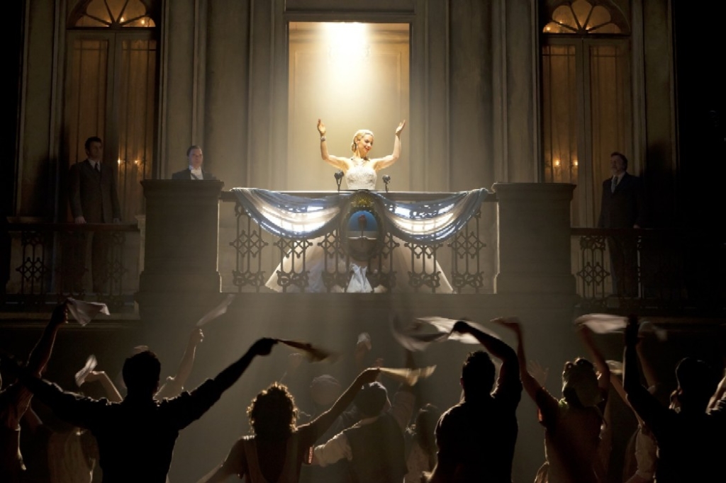 Evita playing at the John F. Kennedy Center for the Performing Arts Opera House Stage through October 19, 2014
