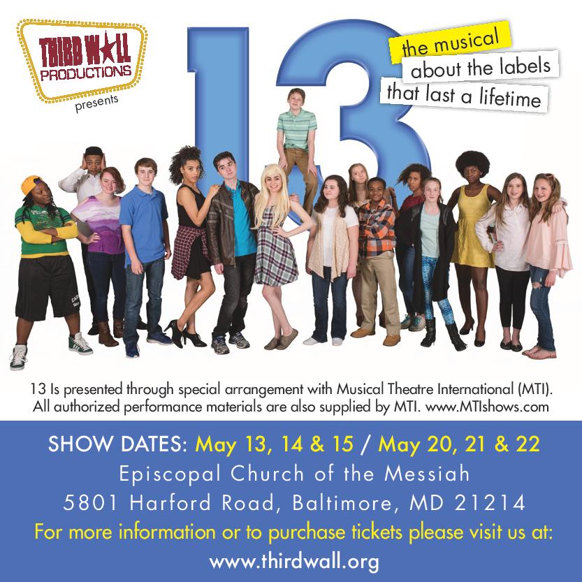 A Little More Homework: Studying the Cast of 13: The Musical at Third ...