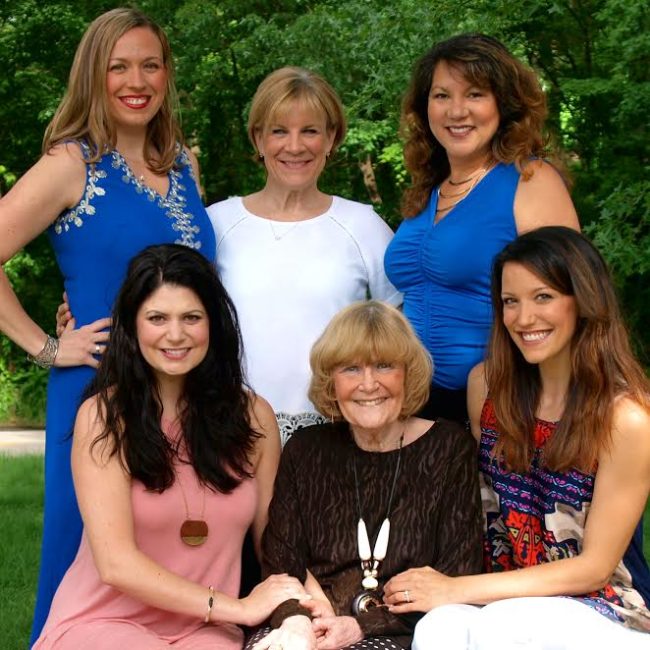 Top (L to R): Coby Kay Callahan, Cathy Mundy, and Janine Sunday Bottom (L to R): MaryKate Brouillet, Toby Orenstein, and Caroline Bowman 