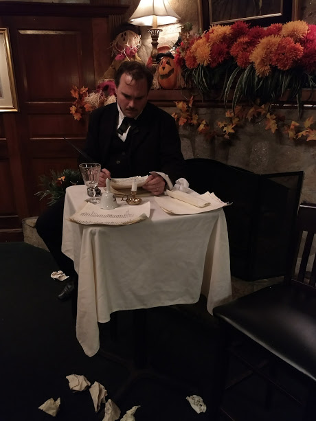 John Kelso as Edgar Allen Poe in Poe's Last Stanza by Ceej Crowe