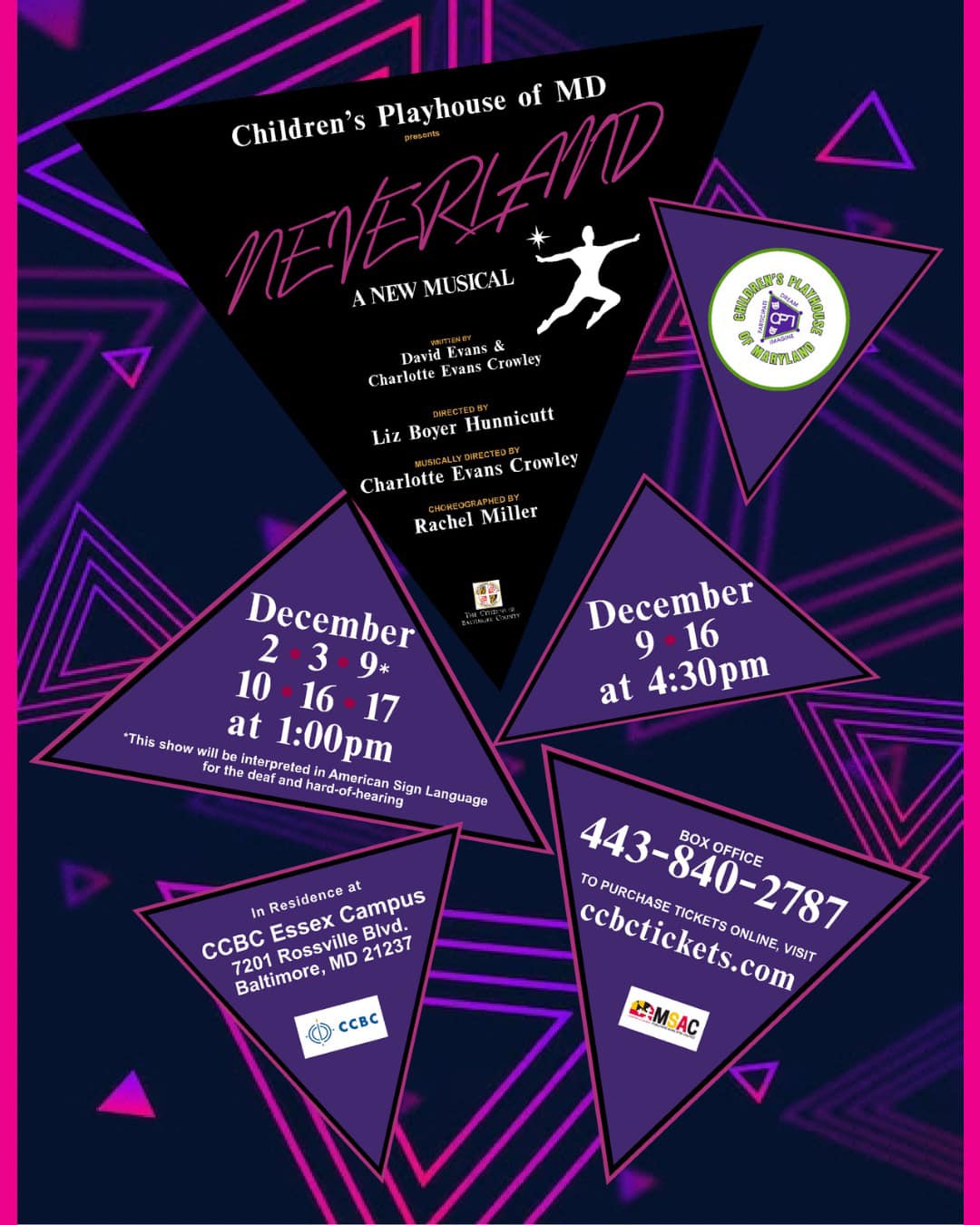 Neverland: A New Musical at Children's Playhouse of Maryland