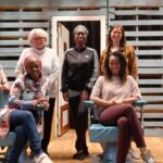 The cast of Steel Magnolias at Just Off Broadway