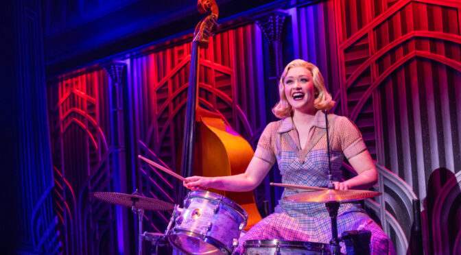 Devon Hadsell as Minnie in Some Like It Hot 📷 Matthew Murphy