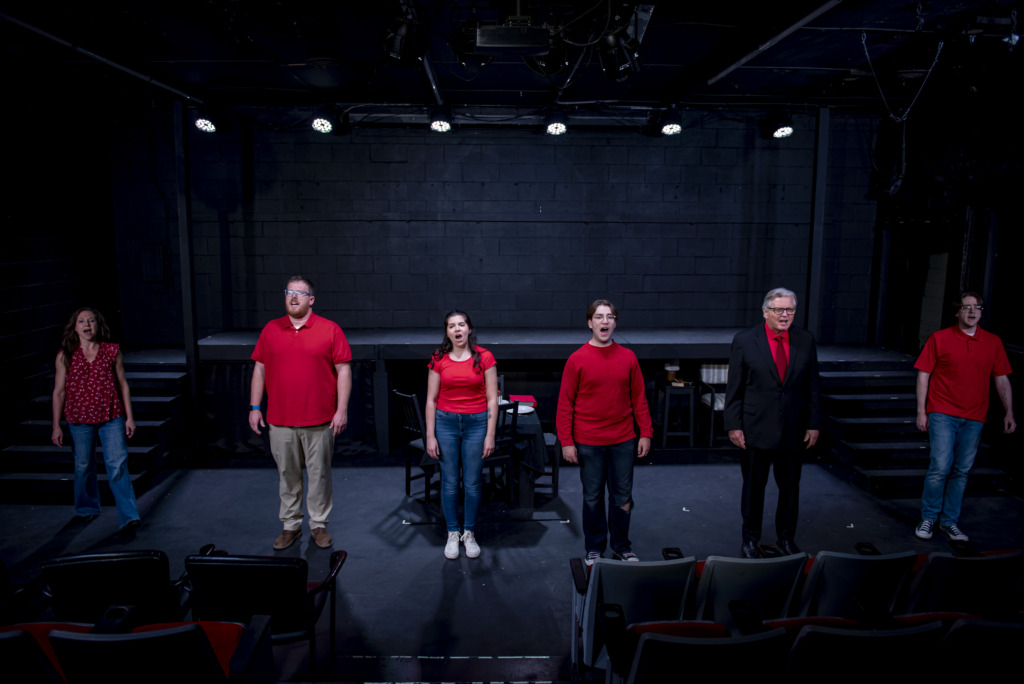The company of Next To Normal at Street Lamp Community Theatre 📷SLCT