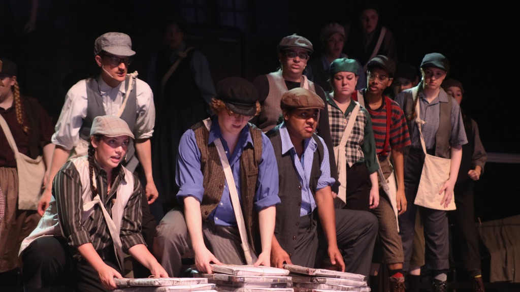 Newsies at Phoenix Festival Theater 📷 Peter Lein