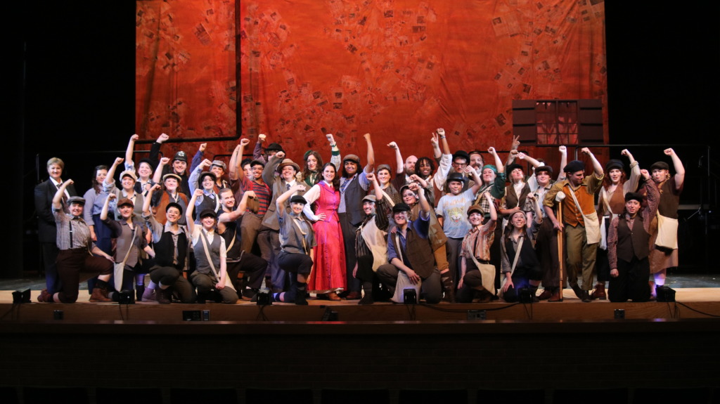 Newsies at Phoenix Festival Theater 📷 Peter Lein