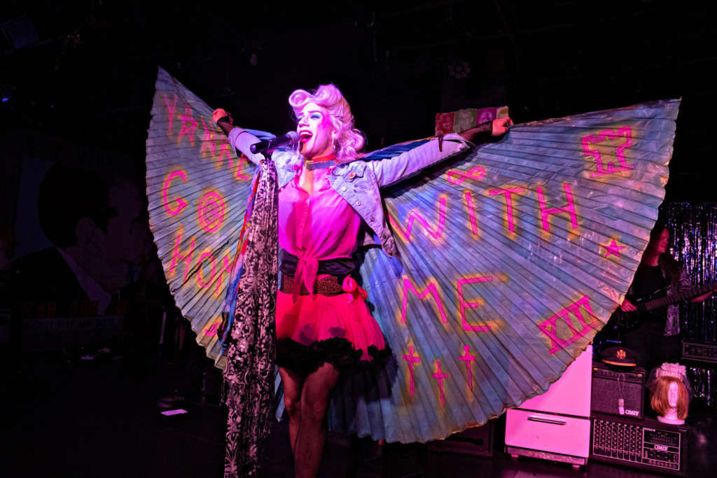 Lynwood McLeod as Hedwig in MET-X presents: Hedwig & The Angry Inch 📷 Jay Fury