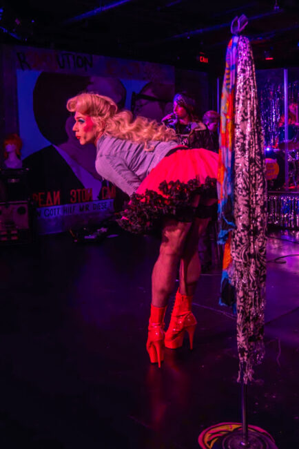 Lynwood McLeod as Hedwig in MET-X presents: Hedwig & The Angry Inch 📷 Jay Fury