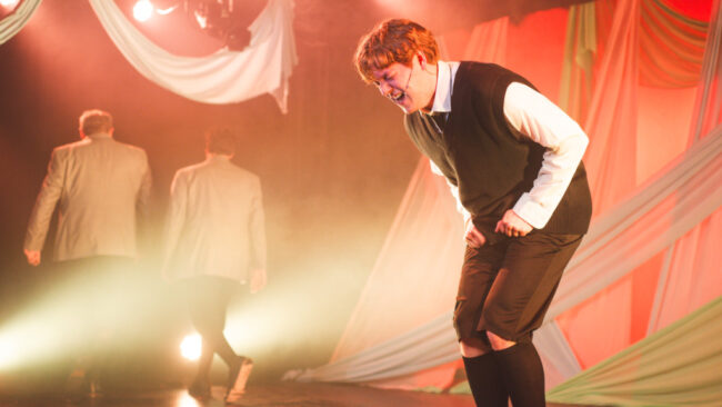 Stanley Evans as Moritz in Spring Awakening at Tidewater Players 📷 Machpe Photography