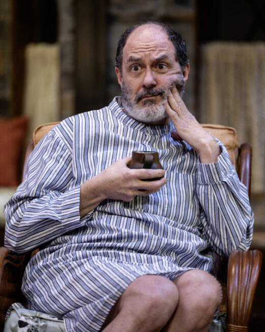 Bruce Randolph Nelson as Vanya in Vanya and Sonia and Masha and Spike at Everyman Theatre 📷 Teresa Castracane Photography