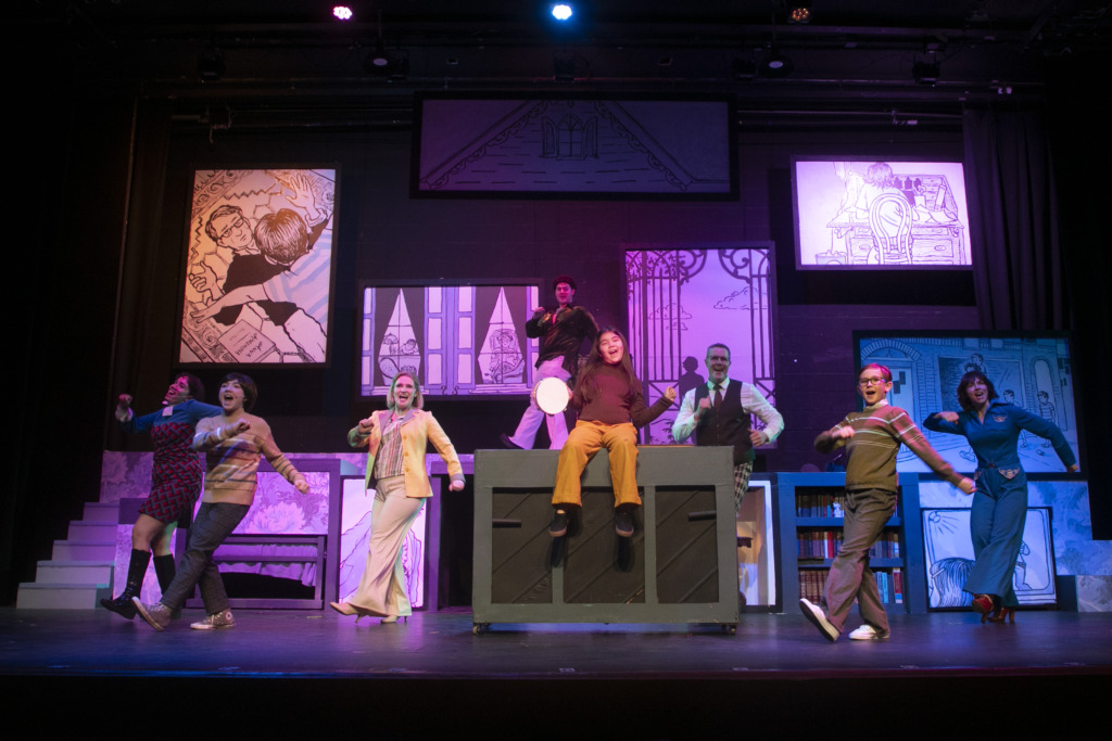 The cast of Fun Home at Silhouette Stages 📷 Shealyn Jae Photography