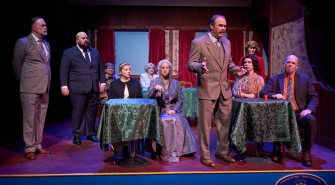 Murder On The Orient Express at Dundalk Community Theatre 📷 Trent Haines-Hopper