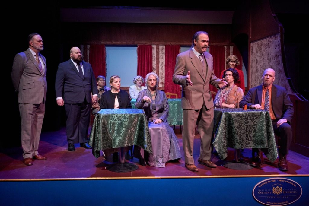 Murder On The Orient Express at Dundalk Community Theatre 📷 Trent Haines-Hopper