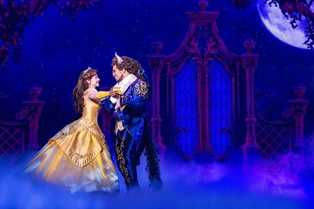 Kyra Belle Johnson and Fergie L. Philippe. Disney's Beauty and the Beast. Photo by Matthew Murphy. ©Disney