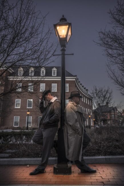 Nathanael Quay (left) as Stine and Luke Tudball (right) as Stone in City of Angels at Colonial Players 📷 Brandon Bentley