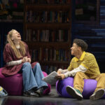 Ann Morrison (left) as Kimberly and Marcus Phillips (right) as Seth in the National Tour of Kimberly Akimbo📷 Joan Marcus