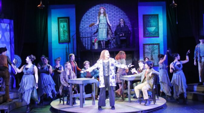 The cast of Hadestown (teen edition) at Children's Playhouse of Maryland 📷 Kelly Williams Carlson