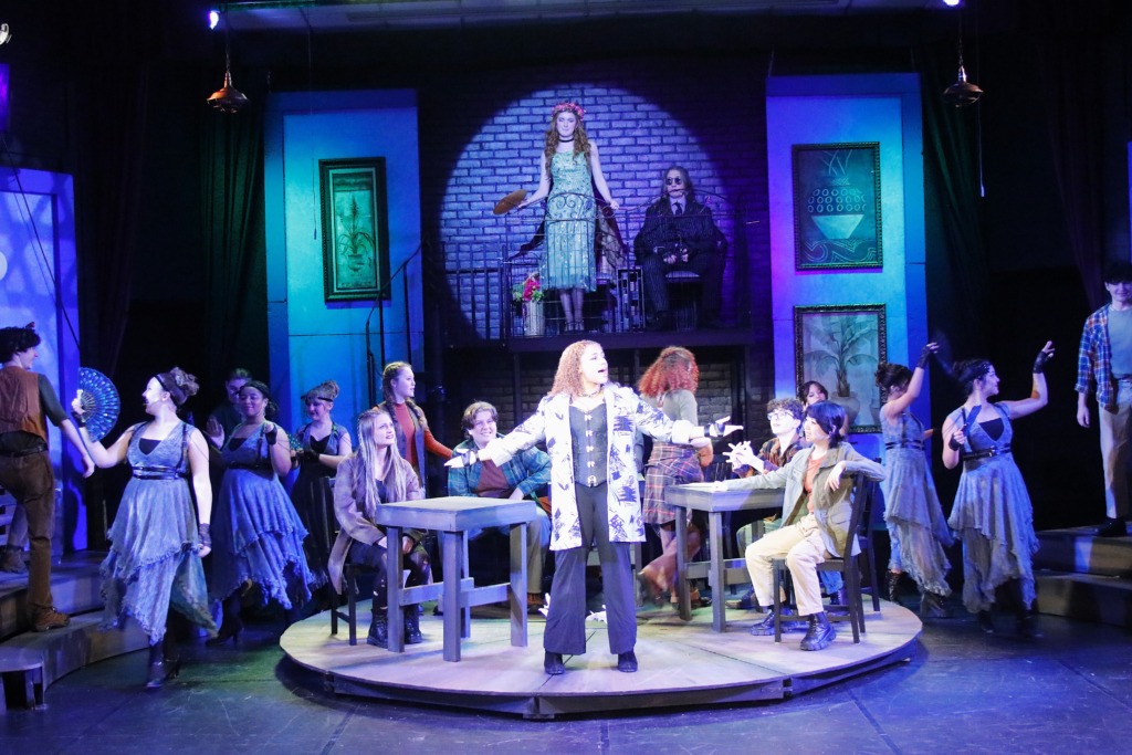 The cast of Hadestown (teen edition) at Children's Playhouse of Maryland 📷 Kelly Williams Carlson