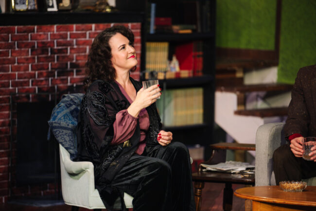 Gillian Shelly as Martha in Who's Afraid of Virginia Woolf at Ardeo Theatre Company đˇMichael Mason Studios