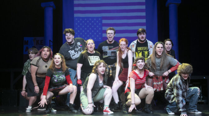 The Ensemble of American Idiot at Silhouette Stages 📷 Shealyn Jae Photography