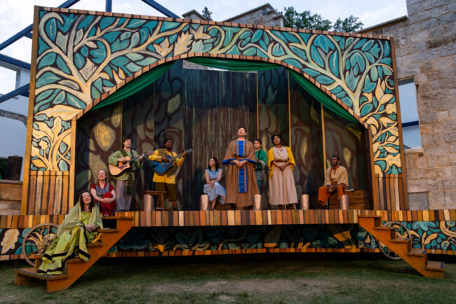 The cast of Chesapeake Shakespeare Company's The Tale of Cymbeline 📷 Kiirstn Pagan Photography
