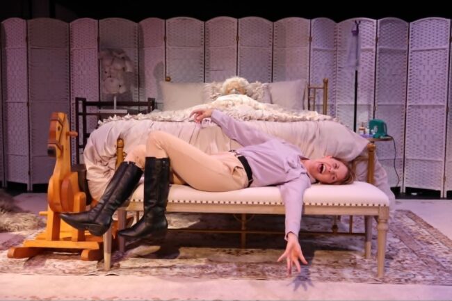 M. Eden Walker as B in Three Tall Women at WFB Productions 📷 Teagle Walker