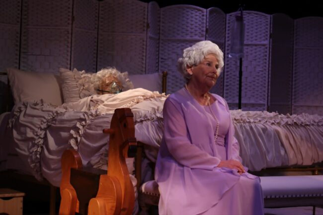 Elizabeth Levy Malis as A in Three Tall Women at WFB Productions 📷 Teagle Walker