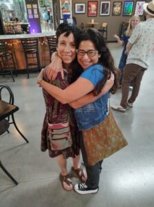 Julie Herber (left) and Lisa Burl (right)